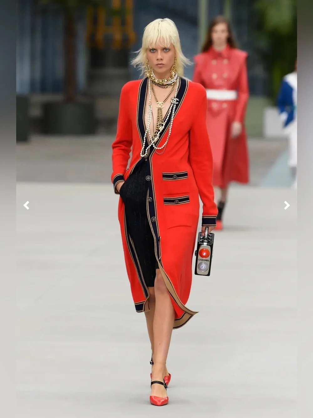 Chanel 20C Resort 2020 Cashmere CC Cardigan FR 34